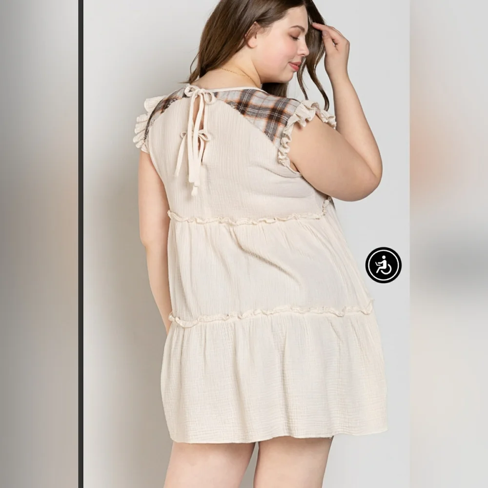 #083 Sale! Last one POL Very Cute Plus Size Top - Picture 4 of 4